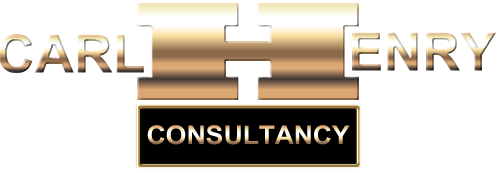 180530 LOGO Carl Henry CONSULTANCY GOLD Embossed 500x173 fw